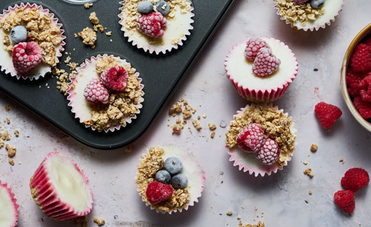 โยเกิร์ตแช่แข็งรสเลมอน-ราสเบอร์รี่