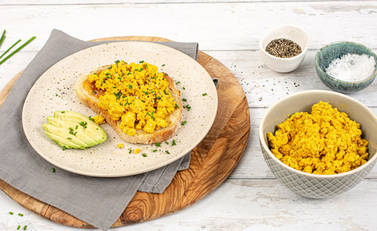 สูตรไข่คนเต้าหู้แบบวีแกน